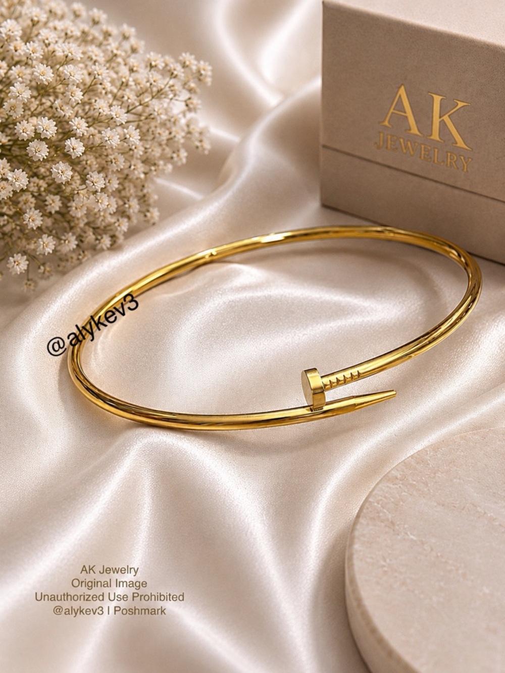 💎LUXURY AK Jewelry Necklace 18k Gold Plated Beautiful Style Elegant Choker GP